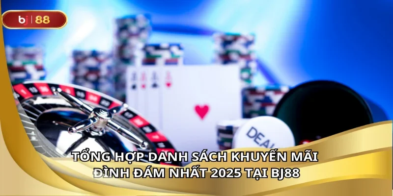 Top chương trình khuyến mãi hot nhất 2025 tại BJ88